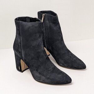 Sam Edelman Black Ankle Boots